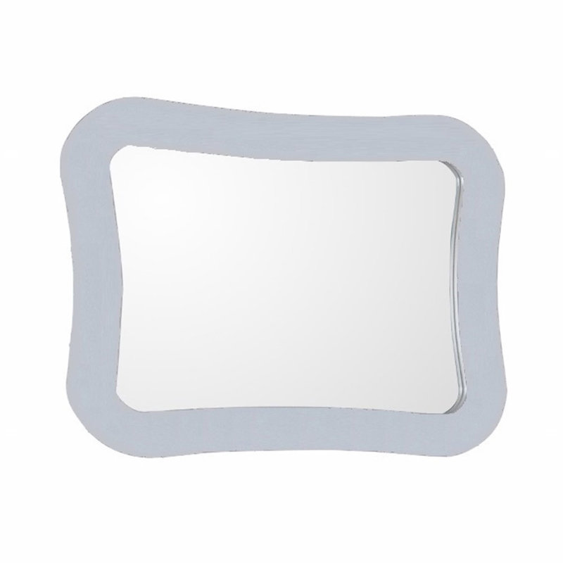 Miroir mural meuble-lavabo/salle de bain encadré, Espresso