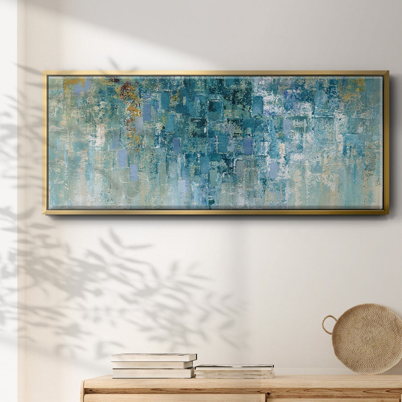 I Love the Rain- Framed Canvas