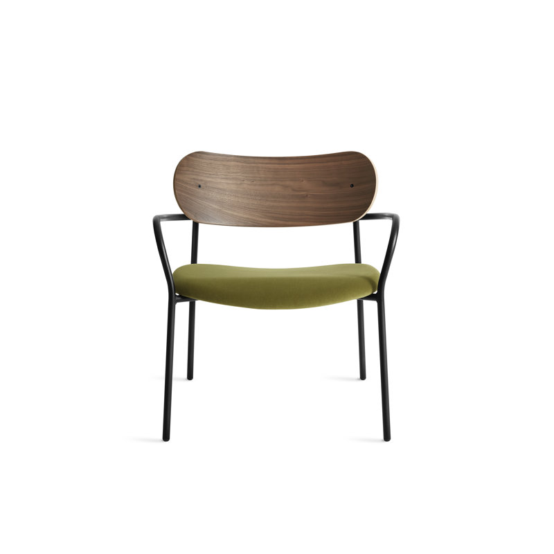 SideBySide Armchair, Bella Loden Performance Velvet