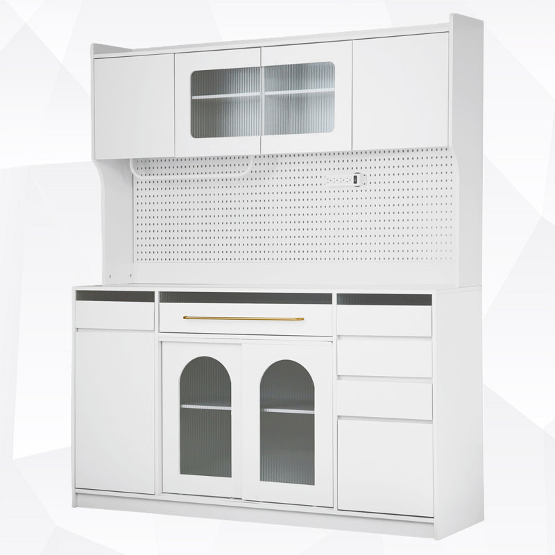 Garde-manger l 63 po x H 75 po, Blanc