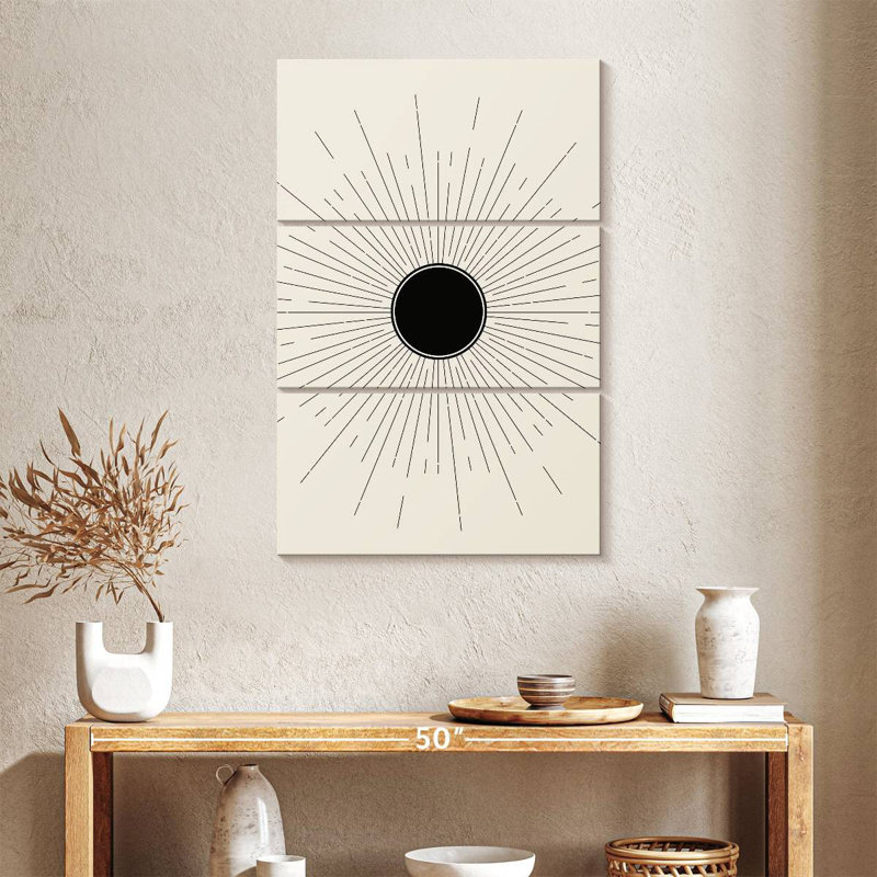 Adella Boho Sun I, 38" H x 24" W