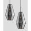 1 - Light Black Unique/Statement Pendant