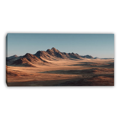 Ridge Line Expanse Wrapped Canvas Wall Art