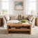 Turel Three Piece Modern Solid Wood Mitered Living Room Table Set