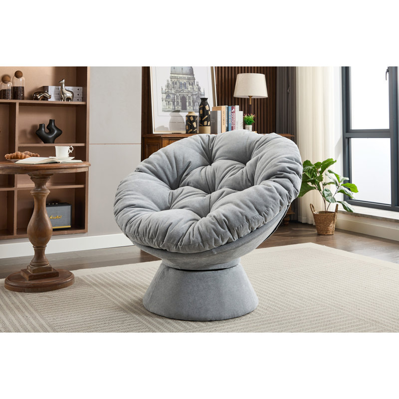 Chaise Papasan, Gris clair