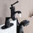 Single-Hole Single-handle Bathroom Faucet with Drain Assembly-87820056