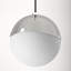 Taza Single Light Glass Dimmable Pendant-1412067205-1412067206