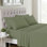 Ensemble de draps luxueux en microfibre douce avec taies d'oreiller en prime