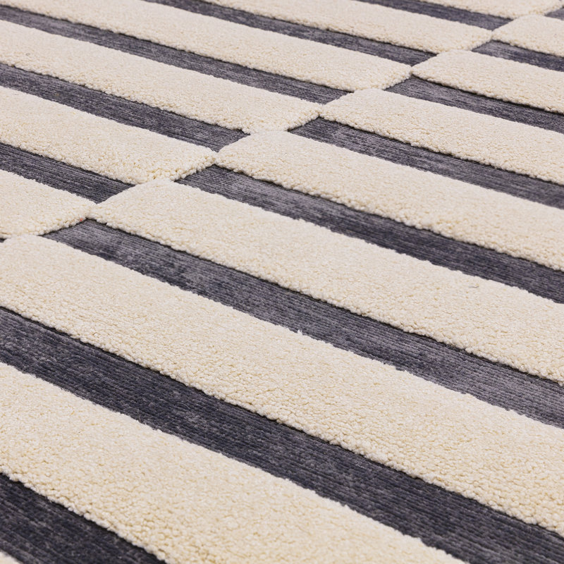 Liviya Geometric Area Rug, Rectangle 120 x 170cm