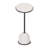 Uttermost Morro White Marble Side Table