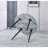 Extensible Table,Dinning Table,Metal Leg,100/140/180X100x75cm