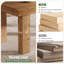 Table de salle à manger en bois massif 63 pouces-1194656788