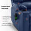 Fauteuil inclinable électrique de 27,2 po Syeda-113564149