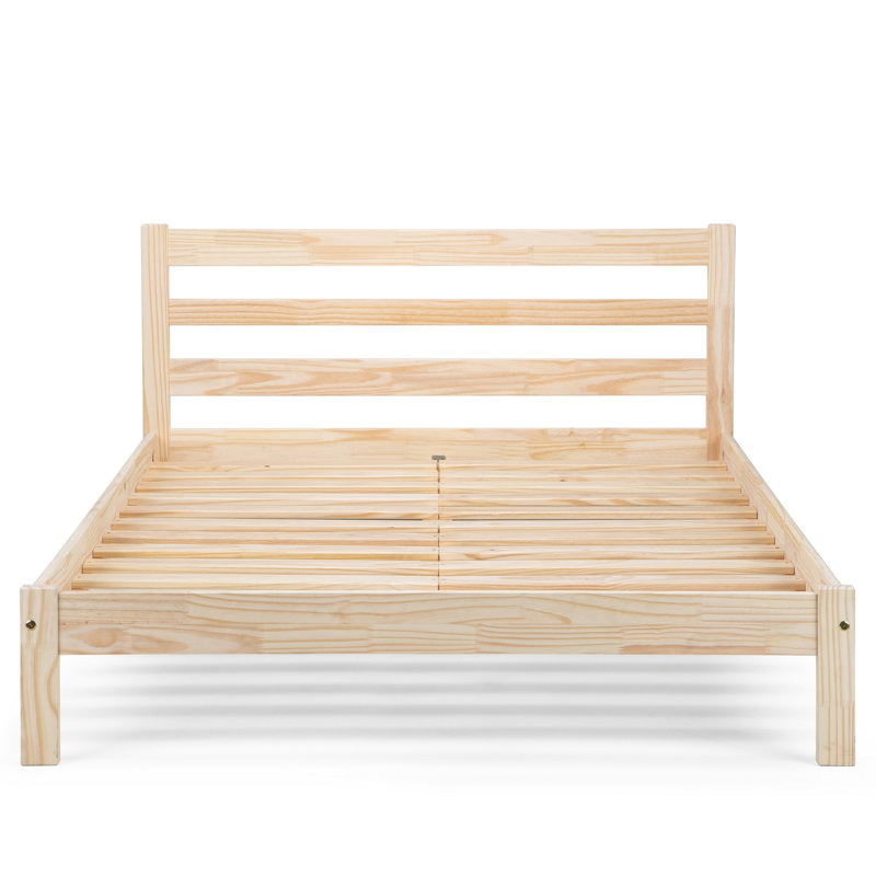 Gracey Bed - Unfinished Pine, Single ( 143 x 196 cm )