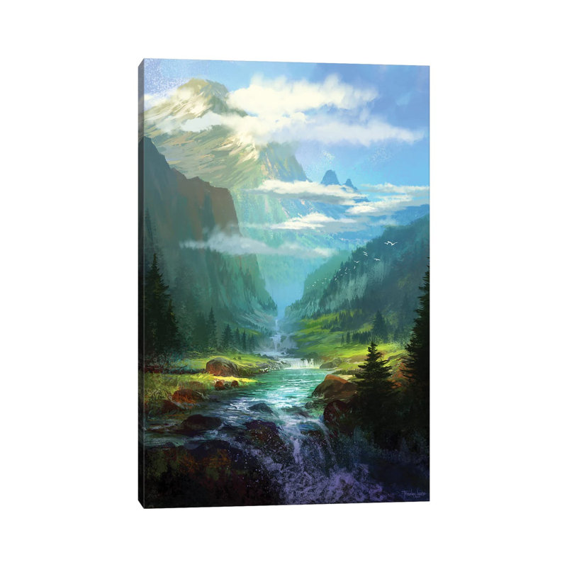 Tranquil par Ferdinand Ladera, impression sur toile tendue, H 40 po x l 26 po x P 1,5 po