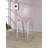 Selmir Stool in Chrome and Clear-1662213527