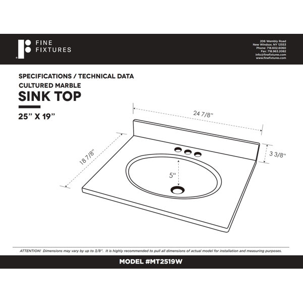 Dimensions du produit