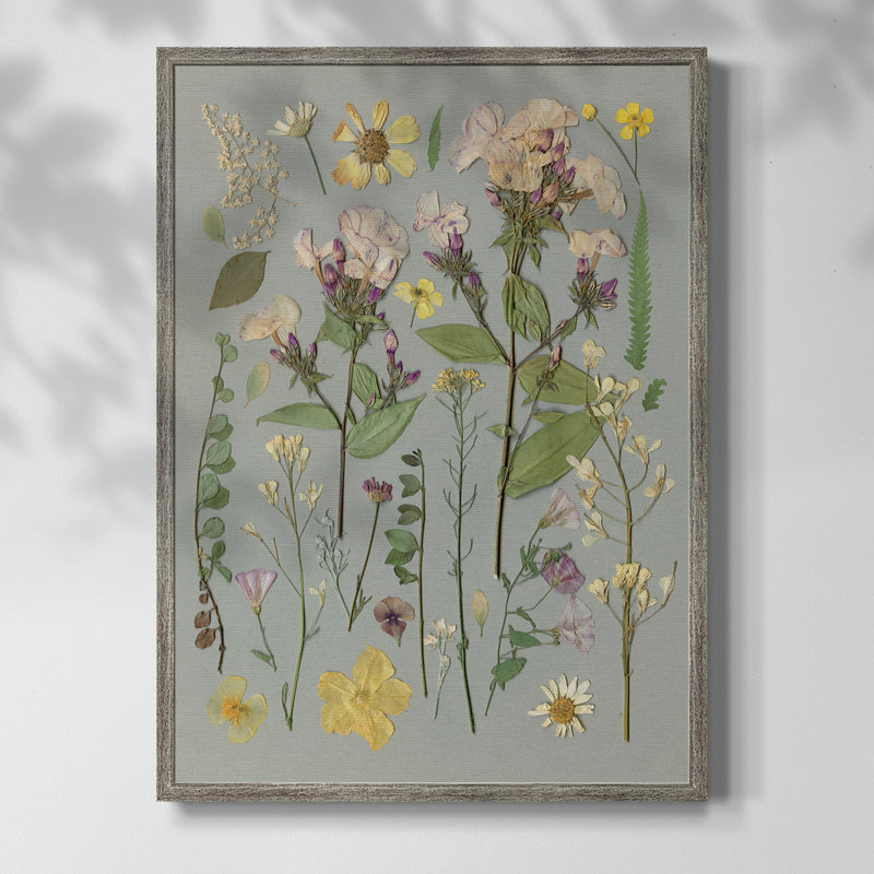 Organic Study II, reproduction encadrée - bois massif 49160, H 21 po x l 17 po