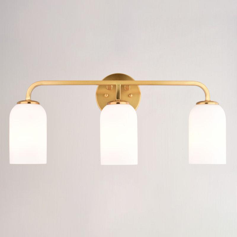 Ensemble de meuble-lavabo transitionnel 3 lumières Shelby