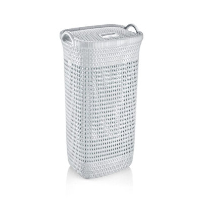 Plastic Laundry Hamper with Handles
