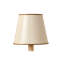 Tole Ivory Tapered Chandelier Shade-273578155