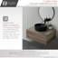 Lavabo vasque rond rond 16 po STYLISH Opulence-73819456