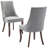 Seita Rayon Cloth Flocking Solid Wood Upholstered Dining Chairs-568566918
