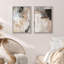"Grunge Abstract Paint Stroke Effect", impression d'art moderne sur toile, 2 pièces-119400607-87607406-87607405
