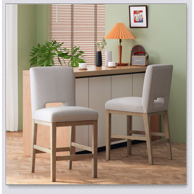 Ensemble de 2 comptoirs de 27 po STOOL pour une expérience culinaire intemporelle et un confort accru