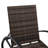 3-Piece Patio Removable Upholstered Lounge Chair Set With Coffee Table, Adjustable Backrest And Comfortable Footrest For Patio, Garden Or Balcony-1806872156