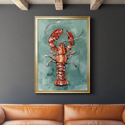 Aquatique Lobster II - impression d'un seul cadre photo