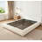 Elegant Cloud Platform Bed with Upholstered and Solid Frame Stability-390913283