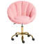 Beliani ANNABELLE Boucle Office Chair