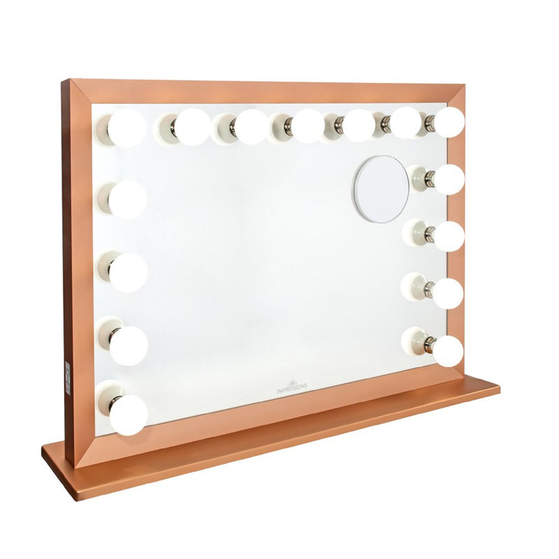 Miroir de maquillage 15 lumières Starlight Pro, Or