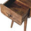 Lindall 30cm W Solid Wood Bedside Table