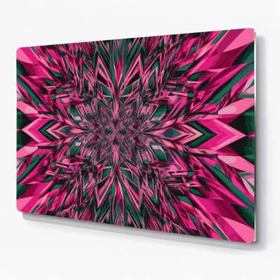 Op Art 38 Gray Metal Wall Art