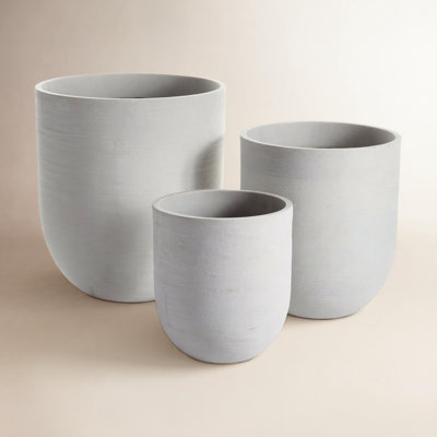 Pannell MALIBU CYLINDER POTS, SET OF 3