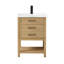 Meuble-lavabo simple 24 po avec plateau en céramique Stratford-746002462
