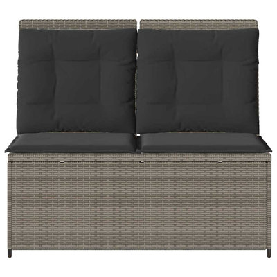Poly Rattan Outdoor Bench