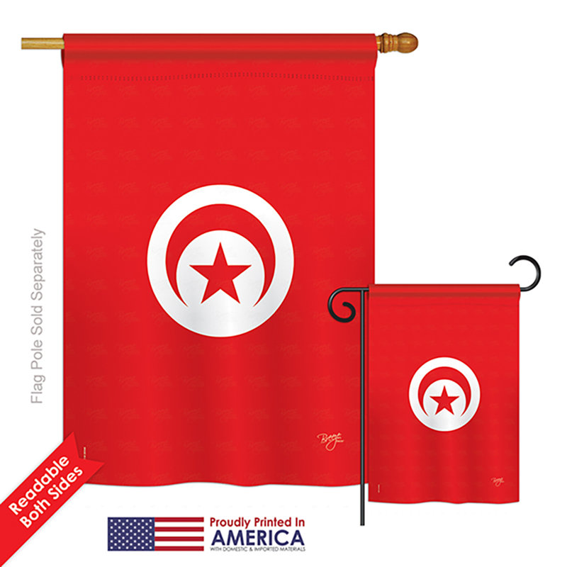 Double Sided Polyester Garden Flag