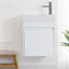 18.1'' Single Bathroom Vanity with Ceramic Top-1532266013