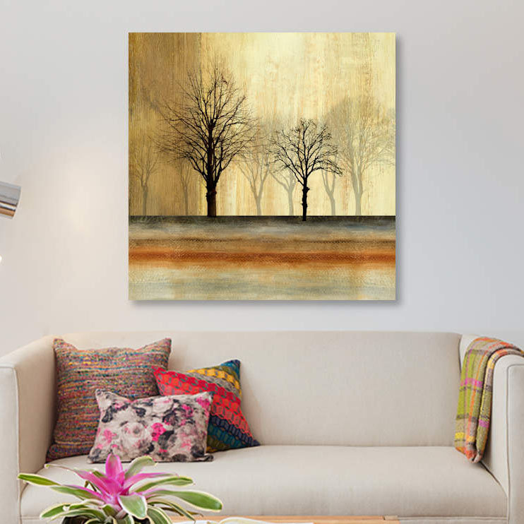 « escape », impression sur toile, H 48 po x l 48 po x P 1,5 po, Toile tendue, Pas de tapis