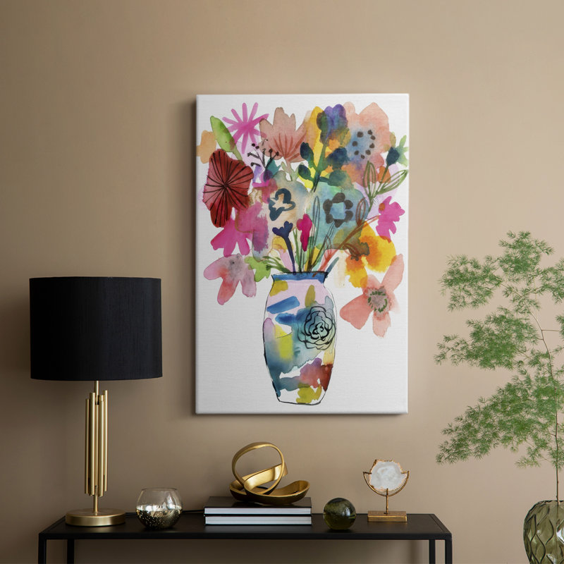 Linear Bouquet I - galerie sur mesure, H 12 po x l 8 po
