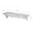 Stainless Steel Rectangle Wall Mounted Pot Rack