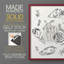 Sea Spirals II, reproduction encadrée - bois massif-691697407-691697403