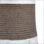 Table d'appoint en corde tissée MGO avec base en éventail