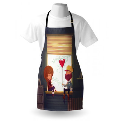 Valentine's Day Bib Apron