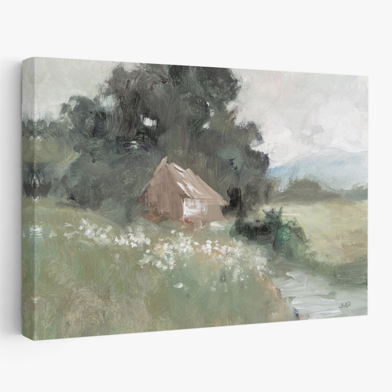 Art rustique brun et champêtre, H 16 po x l 24 po