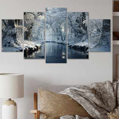 Harfateh - Décoration murale Paysages - 5 panneaux