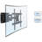 Mount-It Full Motion Large TV Wall Mount w/ Extension For 40" - 80" Flat or Curved Large Screen TVs